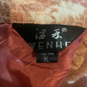 WENHE Pink and Gold woman’s dress